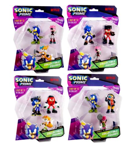 SONIC FIGURE BLISTER 3IN1 PACK          