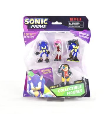SONIC FIGURE BLISTER 5PACK 3ASST        